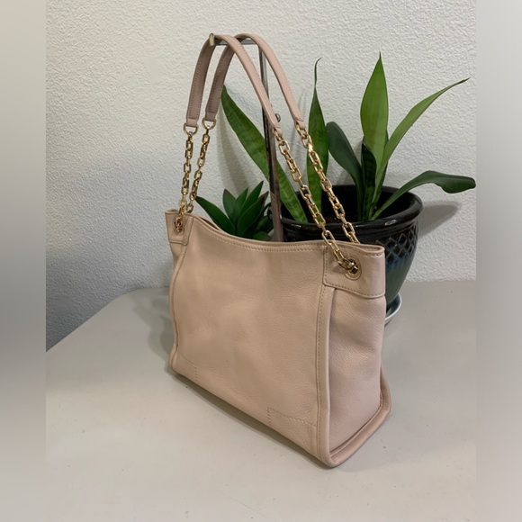 ππ TORY BURCH Crossbody Or Shoulder Pink Leather Bag - Picture 4 of 15